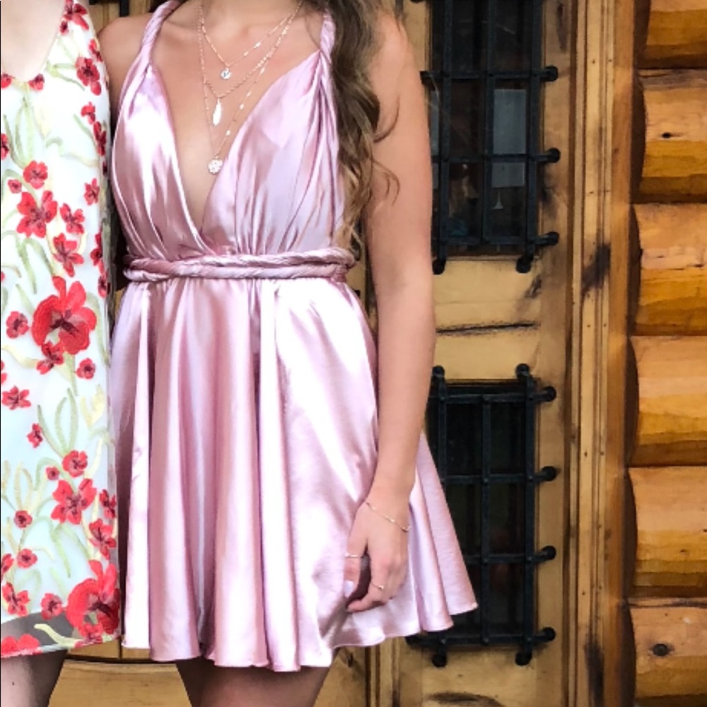 Satin homecoming/fancy dress